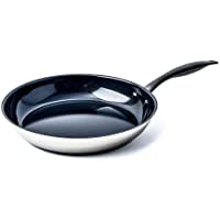 Kitchen Stories CC003221-001 Stainless Steel Non-Stick Frying Pan 30 cm- Collection- Induction Compatible- Healthy…